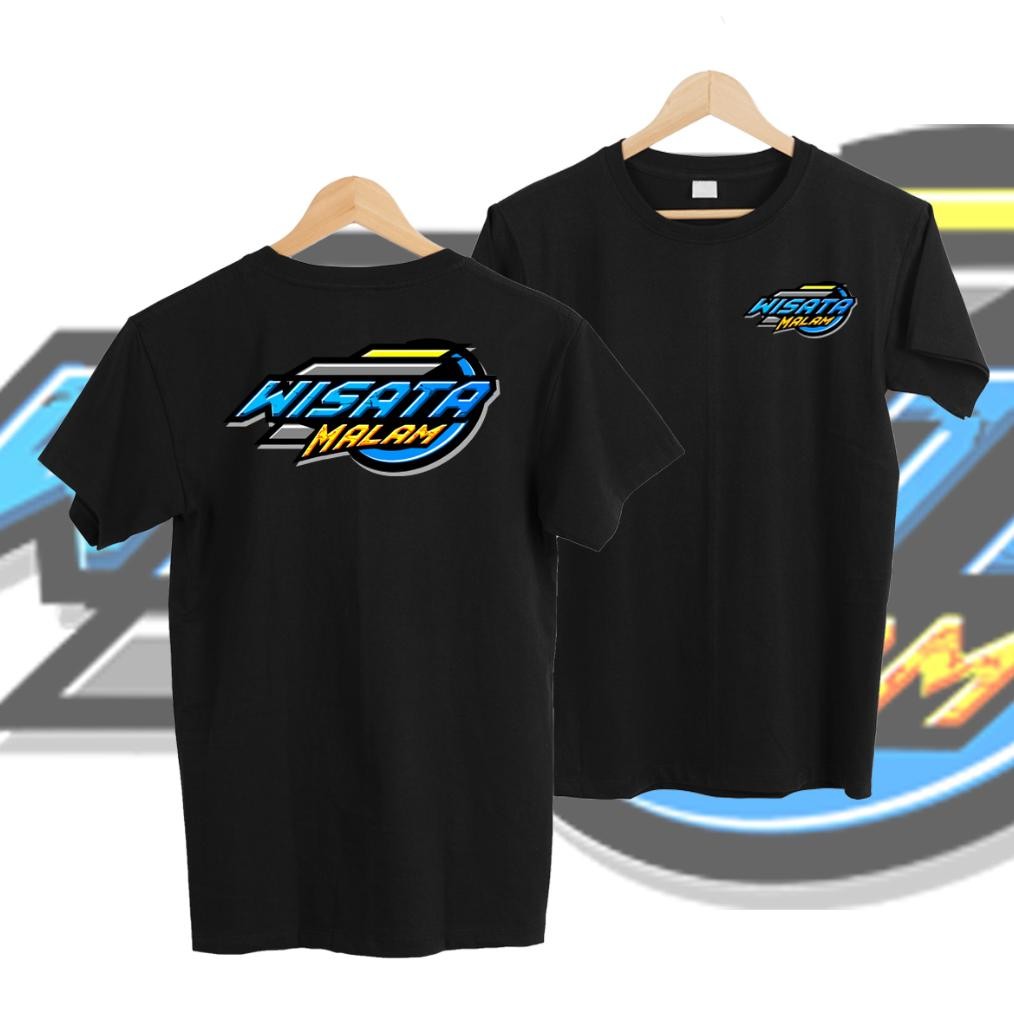 Kaos Murah Wisata Malam Hitam Gaul