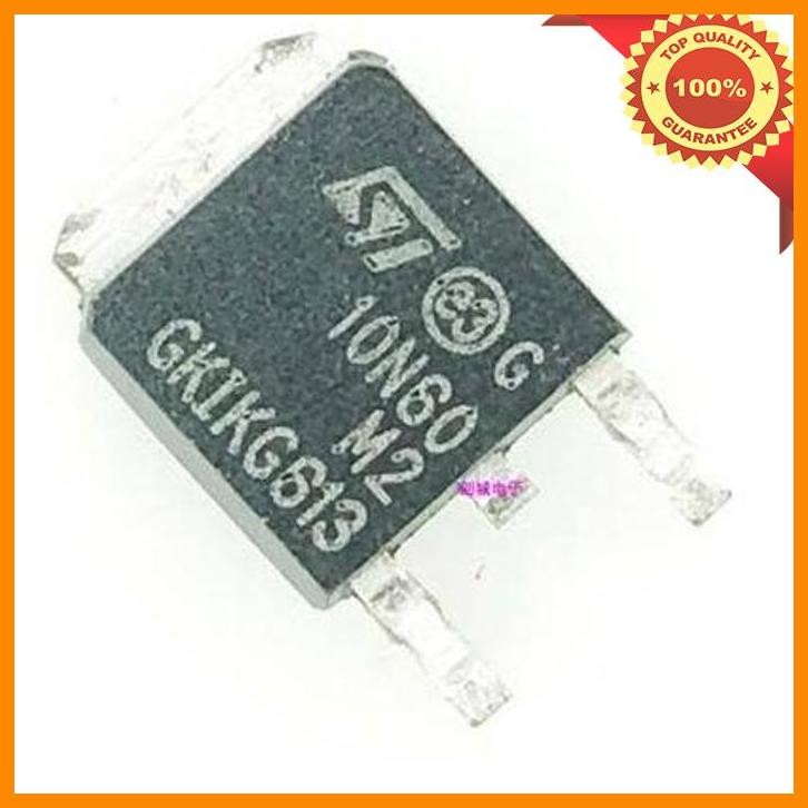 [STA] 10N60 M2 10N60M2 ST D10N60M2 SMD MOSFET N-CH 7,5A 600V TO-252 TR