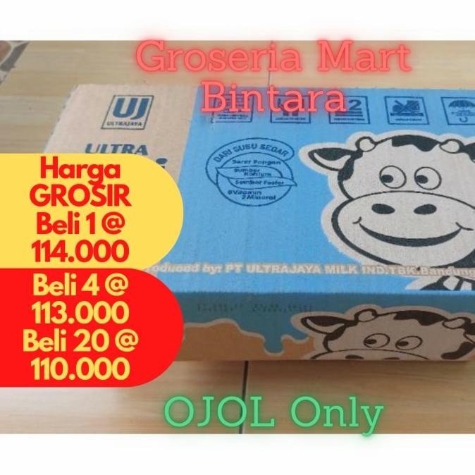 

PROMO / *Bintara* Susu Ultra Mimi UHT Full Cream 125ml x 40 (1 Dus) - Bekasi NON COD