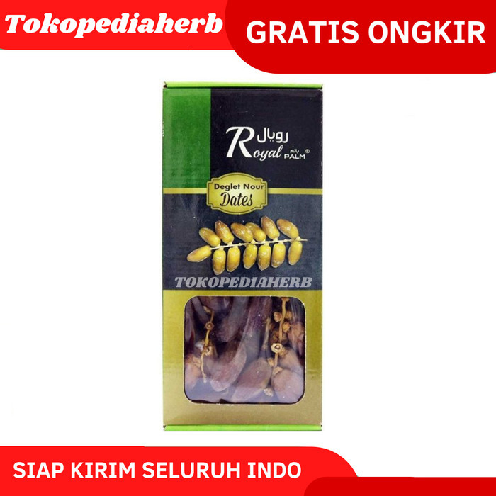 

Kurma Tunis Tangkai Royal Palm 500gr Original