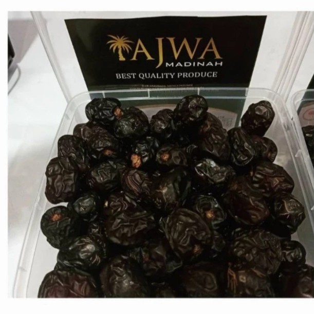 

KURMA AJWA MADINAH PREMIUM 1Kg harga untuk satu kilo nya