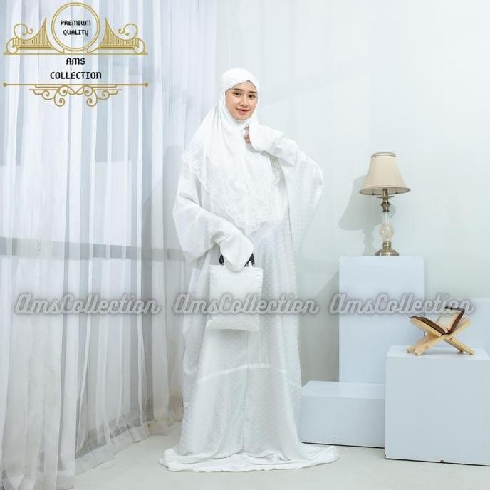 Miliki Mukena Terusan Dewasa Armani Silk Uragiri