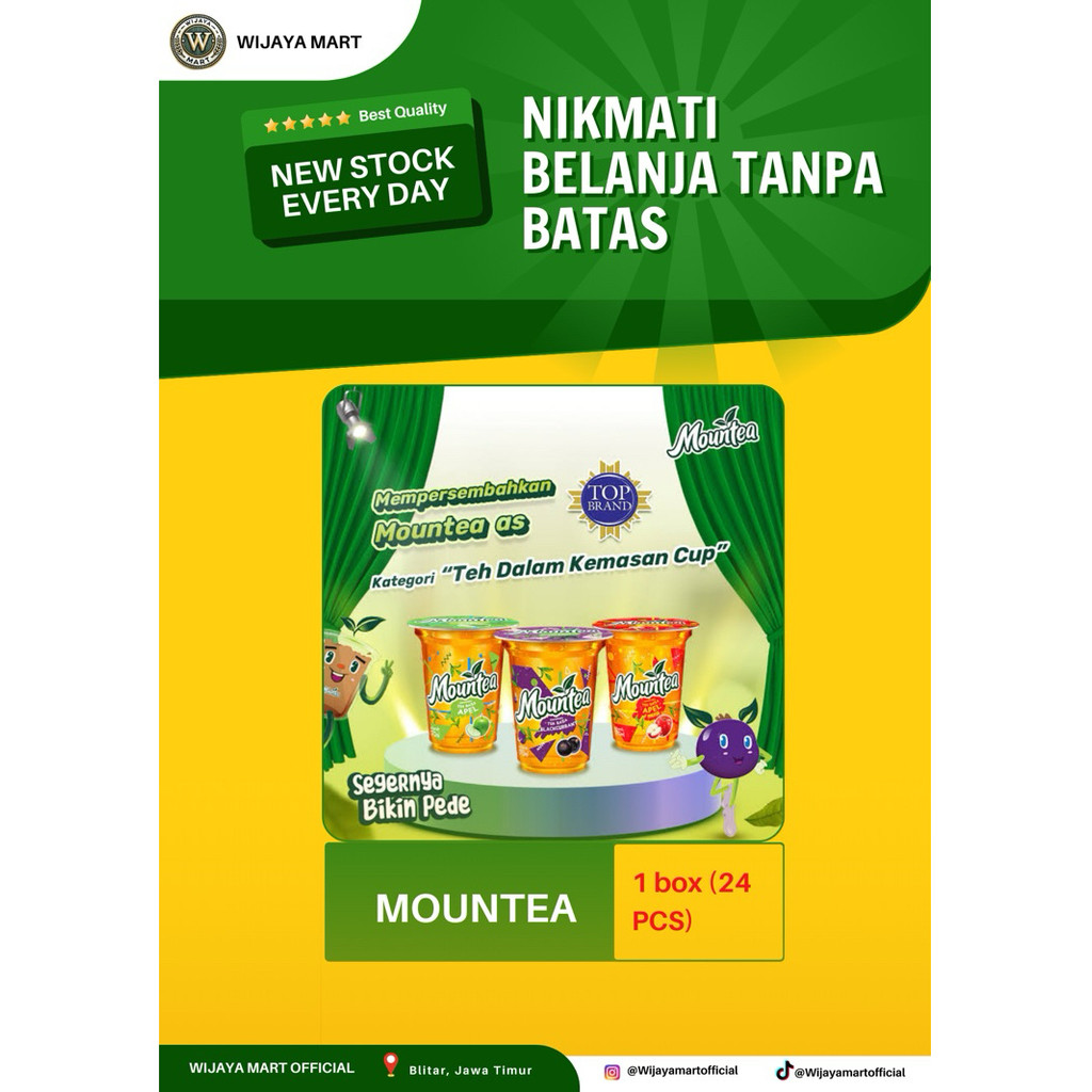 

MOUNTEA TEH RASA BUAH (COCOK UNTUK LEBARAN)