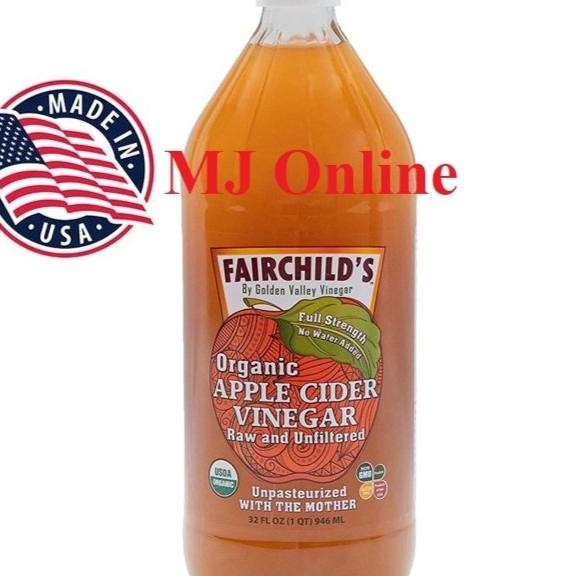 

Fairchild Organic Cider Vinegar 32Oz946Ml Cua Apel