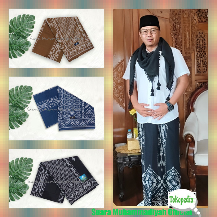 Ready Sarung-Mu Syiar 2024 Sarung Ekslusif Logo Muhammadiyah Best Seller