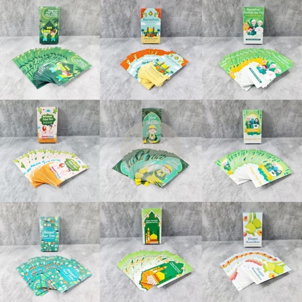 

Amplop Lebaran Idul Fitri THR 2025 Isi 50 Panjang 3D MD Mika Angpau Lebaran Motif Netral Masjid Mekah Eid Mubarak Motif Bagus Glossy Kualitas Tinggi