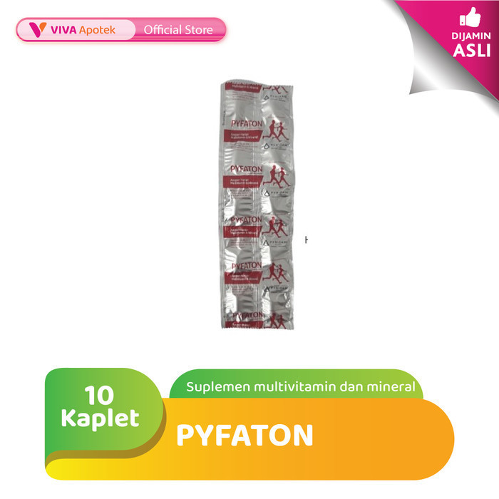 Pyfaton Memenuhi Kebutuhan Vitamin (10 Kaplet)