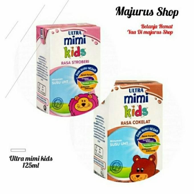 

PROMO / Susu Ultra Mimi Kids 125ml- 40 Pcs Coklat | stroberi | fullcrem |Vanilla NON COD