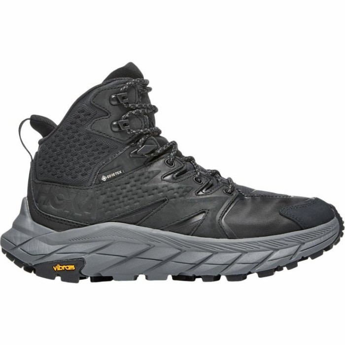 Sepatu HOKA ONE ONE ANACAPA MID GORE-TEX HIKING SHOES FULL BLACK