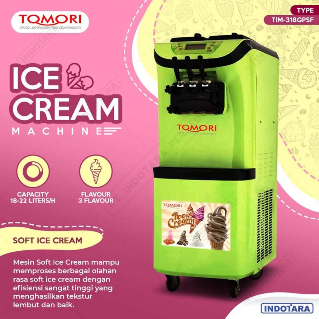 Paket Mesin Pembuat Es Krim Soft / Soft Ice Cream Machine 5