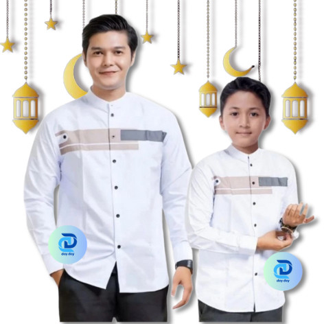 Baju Koko Pria Terbaru 2025 Baju Pria Lebaran Idul Fitri 2025 Kmeja Muslim Terbaru 2025 Premium Bju 