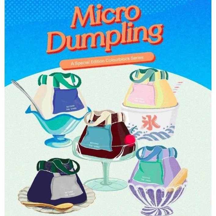 

Promo (READY) Beyond The Vines BTV Micro Dumpling Bag COD