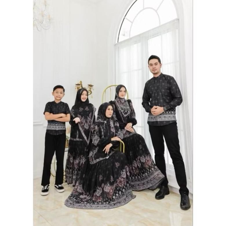 HK GAMIS INAYAH FAMILY / KOKO INAYAH FAMILY / GAMIS SYARI / GAMIS COUPLE AYAH DAN ANAK / GAMIS LEBAR