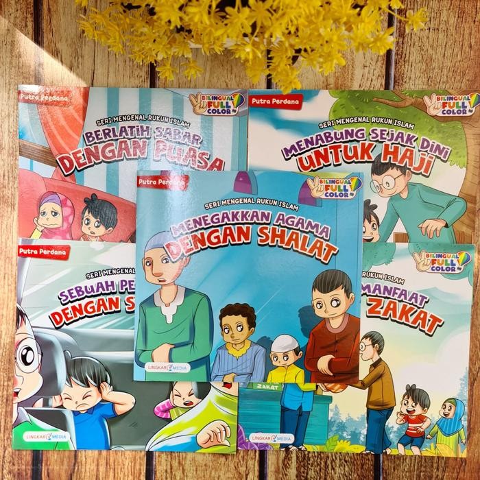 

1 Set Buku Cerita Anak - Seri Rukun Islam Lingkar Media