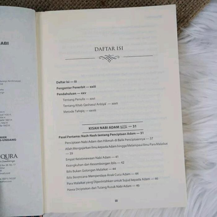 

Original Buku Kisah Para Nabi Binus Doa Mistajab Cerita 31 Rasul Dari Adam Hingga Isa Versi Tahqiq