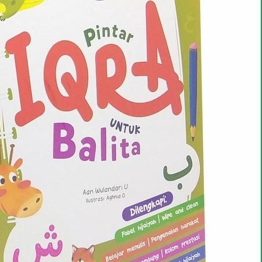 

Pintar Iqra Untuk Balita Full Color Buku Anak Iqro Boarbook Penerbit Gema Insani Press Books