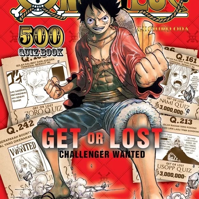 

Komik Manga : Eiichiro Oda - One Piece 500 Quiz 01