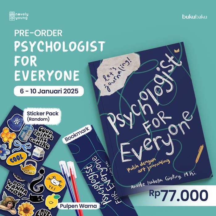 

Buku Psychologist For Everyone By Anette Isabella Ginting, M.Psi. - Mediakita