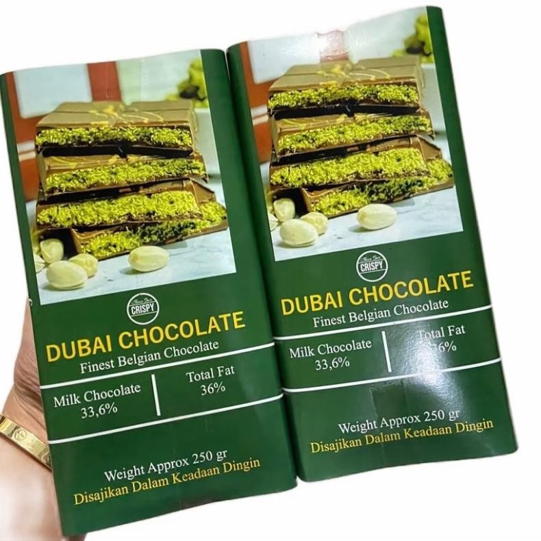 

VIRAL DUBAI CHOCOLATE PREMIUM MILK / COKLAT DUBAI PREMIUM dw-45