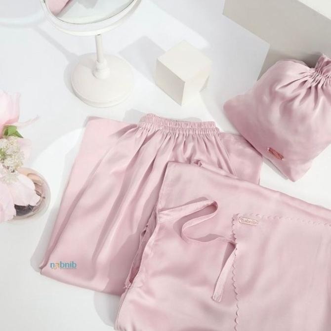 Miliki Nabnib Sale - Daisy Mukena Sutra Premium Defect Minor