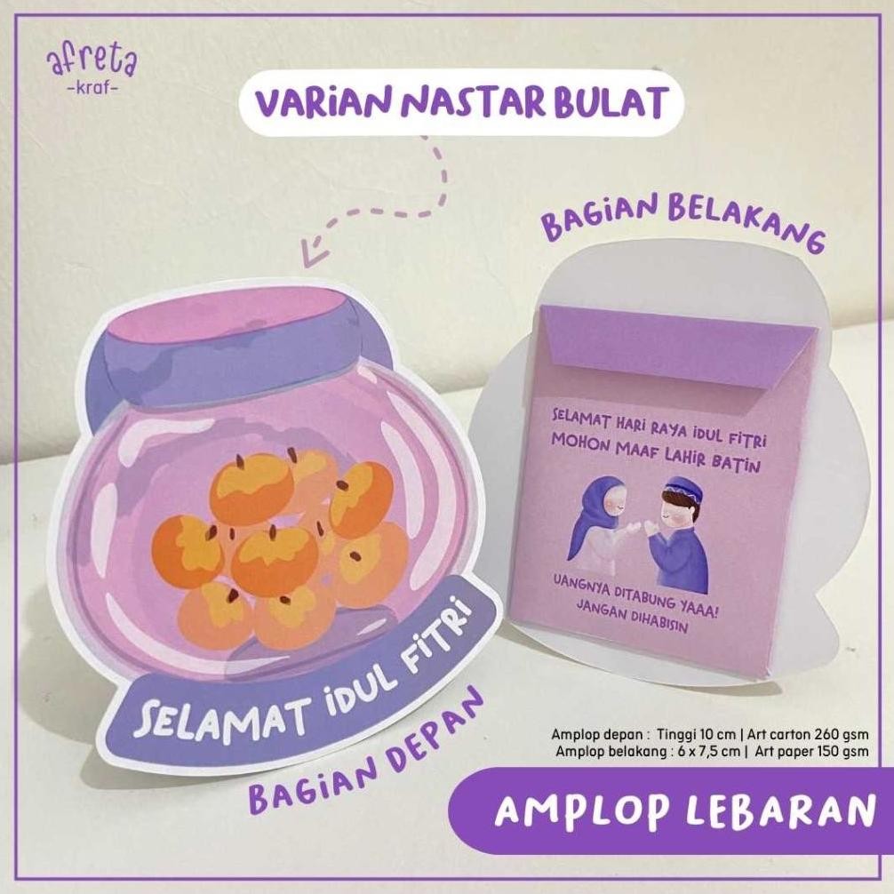 

BISA COD AFRETA KRAF AMPLOP LEBARAN 3D 2025 - AMPLOP IDUL FITRI 2025 Am67
