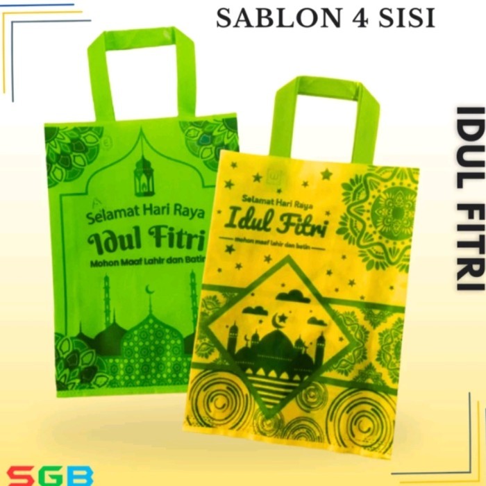

New! tas parsel lebaran idul Fitri 30x40x8 lusinan - 38x45x8 Idul Fitri
