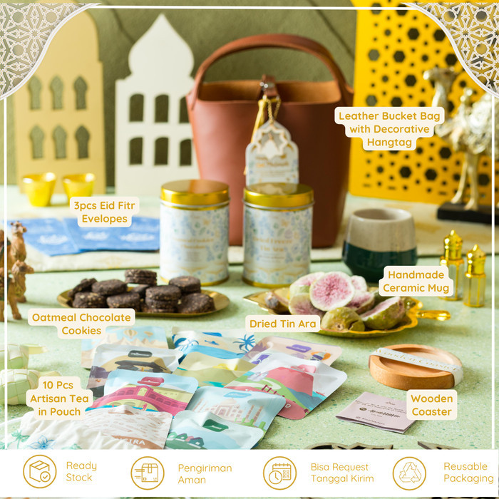 

New! Seduh Pertama - Hampers Lebaran Parcel Idul Fitri Tea Cookies Mug - MERCY Idul Fitri