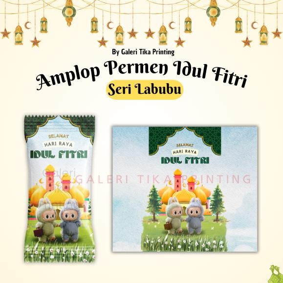 

TGC-1924 (isi 100pcs) Amplop Permen Idul Fitri Seri Labubu by Galeri Tika Printing Sale