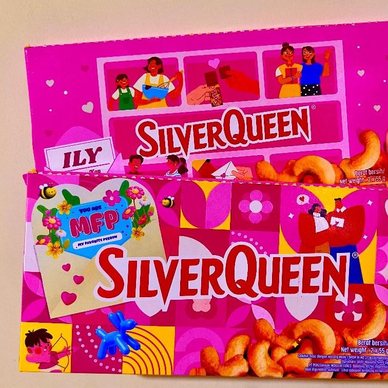 

TERMURAH Cokelat Silverqueen EDISI VALENTINE Kacang Mede BRAND NEW 58 Gram/58 Gr/58Gram di-111