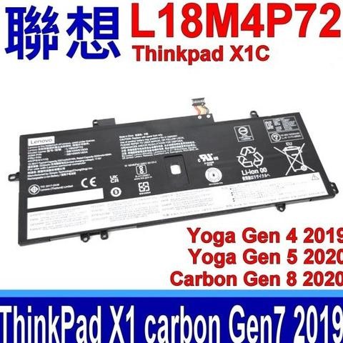 New Battery Baterai Lenovo Thinkpad X1 Carbon Gen 7Th 8Th Gen-7 Gen-8 X1C