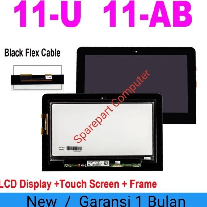 New Lcd Layar Hp Pavilion X360 11-Ab 11-U Touchscreen