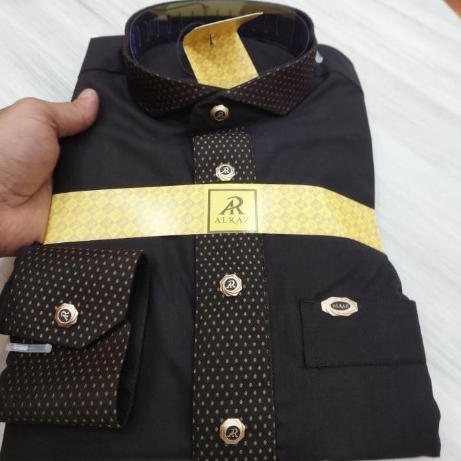 Promo Terbaru, Jubah Alraz Al Raz Bordir Lengan Manset Premium