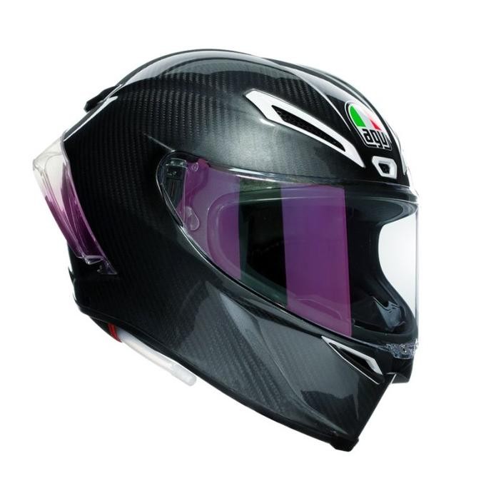 Helm Motor Full Face - AGV Pista GPRR Ghiaccio Carbon  Original