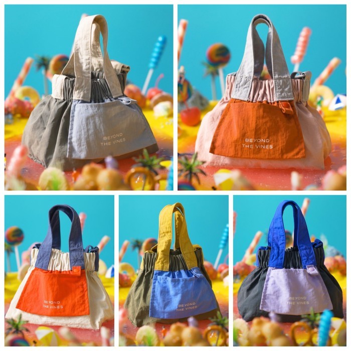 Beyond The Vines Xs M Dumpling Bag Colour Block