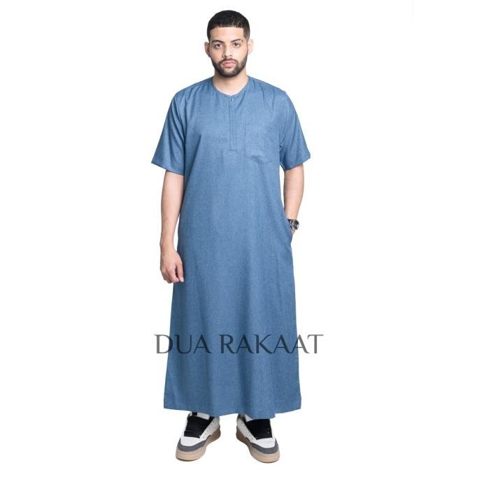 Super Hot, Adnan Thobes Gamis Sultan Jubah Abaya Thobe Pria Muslim Lebaran Viral Bahan Katun Premium