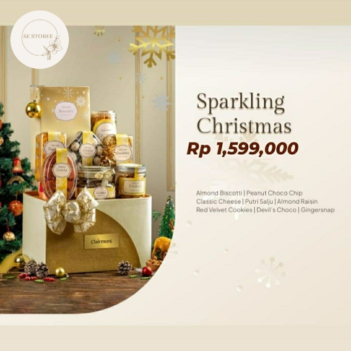 

New The Hampers Natal Christmas Sparkling Christmas Hadiah Nataru 2023 Original