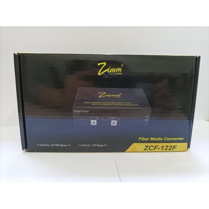 Zimmlink Media Converter ZCF-122F