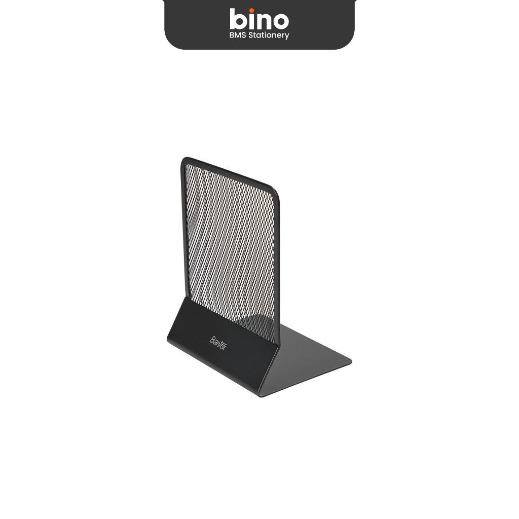 

[BMS Tangerang] Bantex Book End 6.5 Inch Material Mesh Baja Jaring Satu Pasang Isi 2 Pcs BJ7811