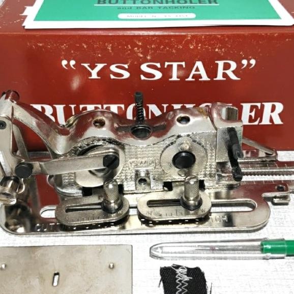 

Alat Lobang Ancing Y Tar Buttonholer Mein Jahit Tradiional