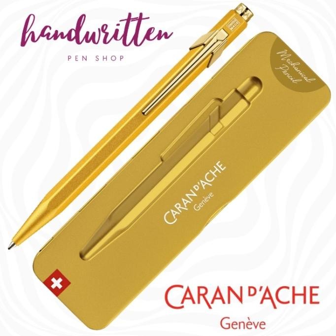

CARAN DACHE 849 GOLD BAR BALLPOINT PEN / PULPEN