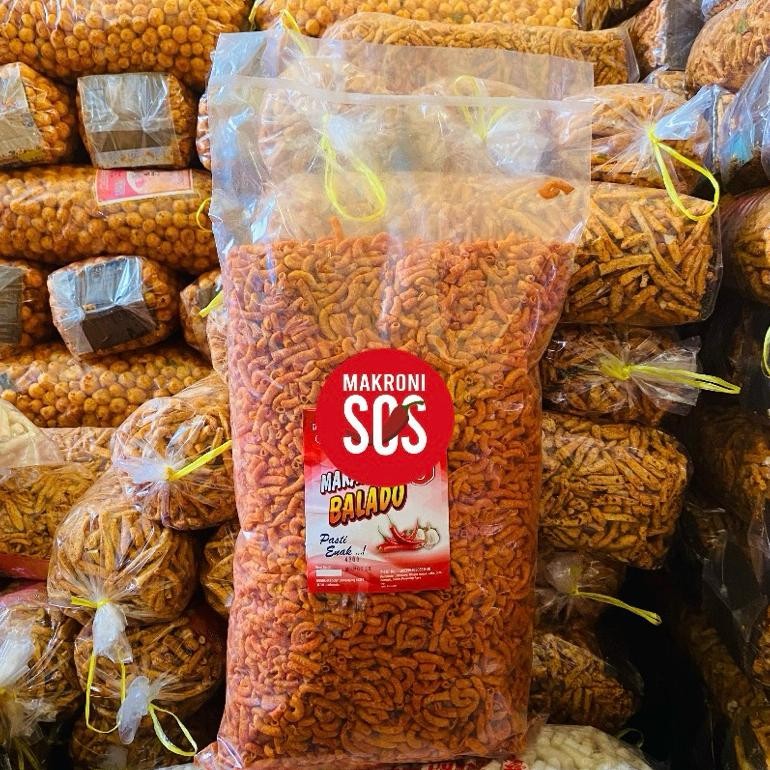 

ORIGINAL 1KG | 1000gr Makaroni Pipa Balado Snack Makaroni Pipa Rasa Pedas Balado Gurih makaronisos Oy58