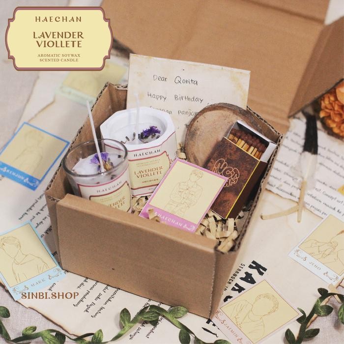 HARGA SPESIAL HAMPERS NCT DREAM SCENTED CANDLE AROMA THERAPY LILIN AROMA TERAPI KADO HADIAH ULTAH