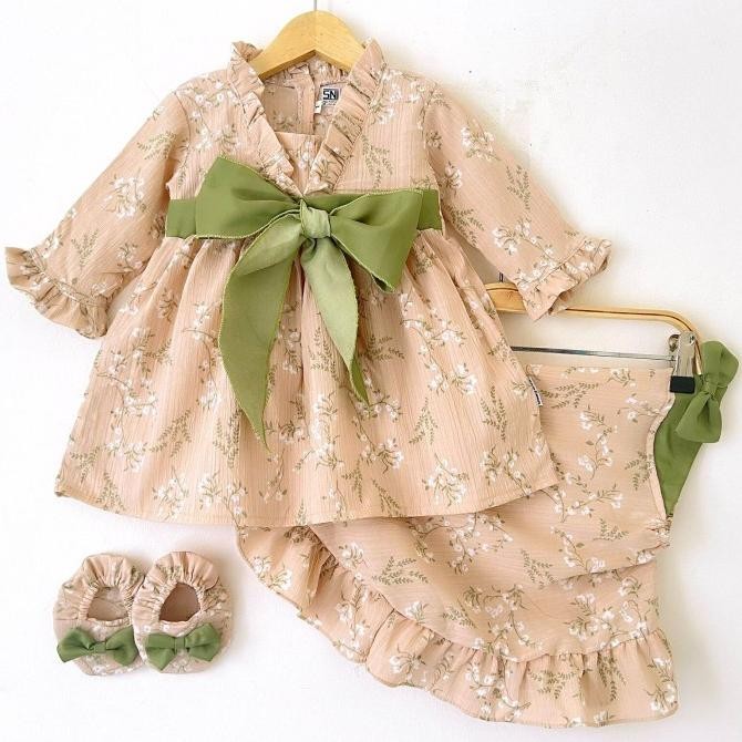 CALIA GAMIS, anak gamis perempuan perlengkapan babeebabyshop New