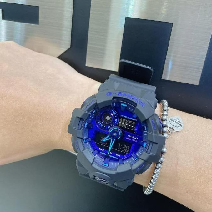 Casio G-Shock GA-700VB-1ADR / GShock GA700VB-1A Original & Garansi Terlaris