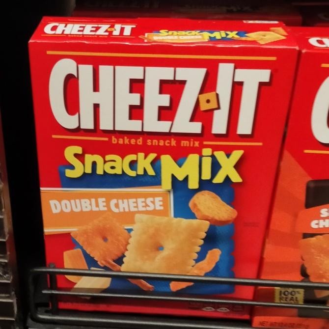 

Promo !!! Cheez It Baked Snack Mix Double Cheese 351Gr Biscuit