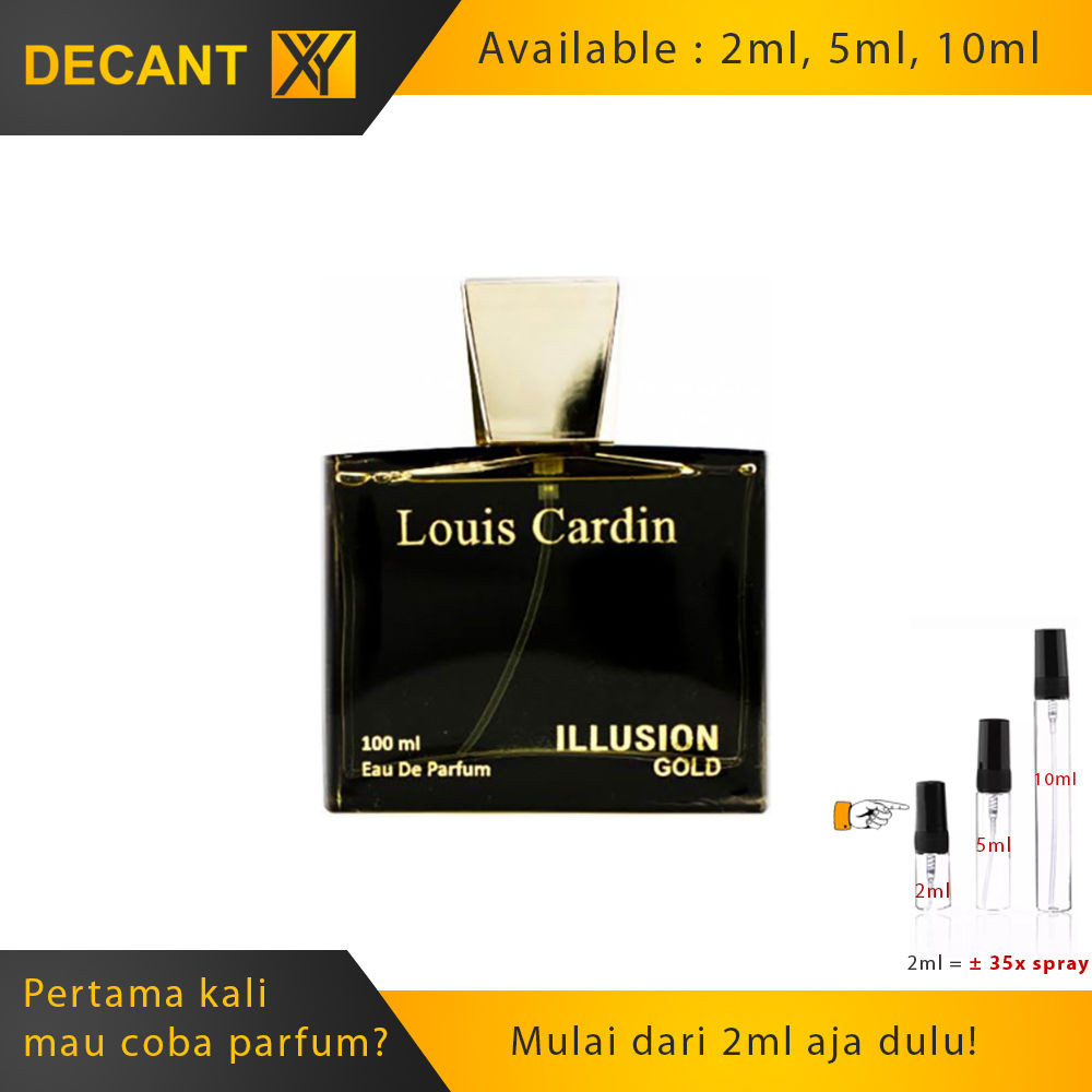 Decant Parfum Louis Cardin Fashion Unisex 2ml 5ml 10ml