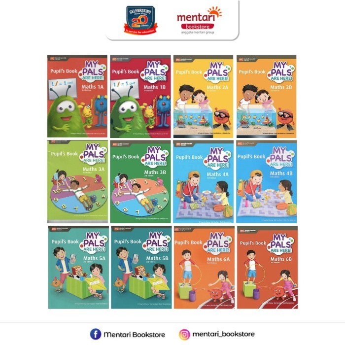 

My Pals Are Here Maths Workbook 3 EditionBuku Pelajaran Sd