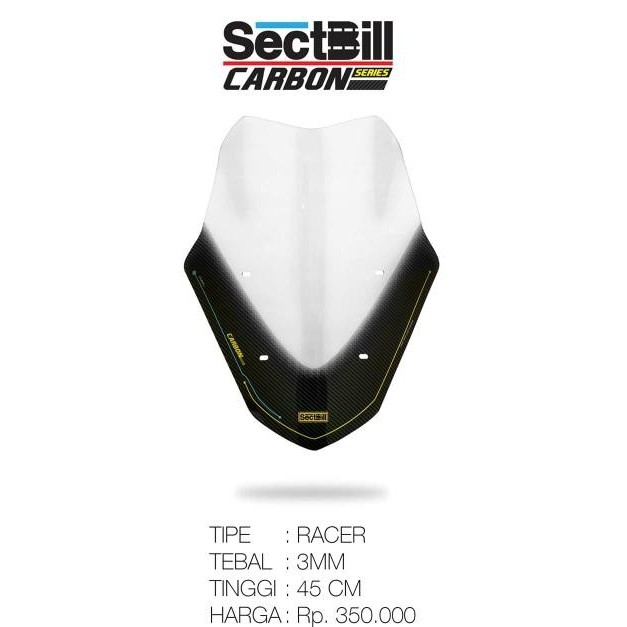 winshield sectbill racer for yamaha nmax sectbill racer nmax