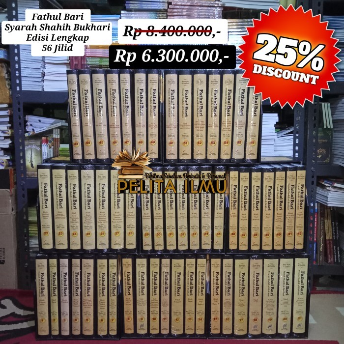 Paket Buku Terjemah Fathul Bari Syarah Shahih Bukhari Edisi Lengkap