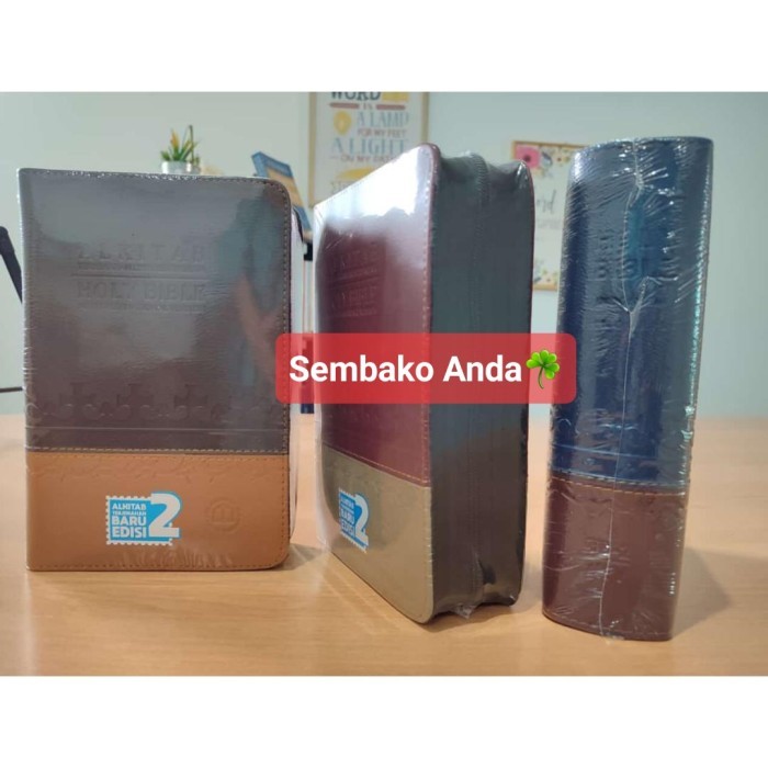 NEW Alkitab Dwibahasa Bilingual Indonesia - Inggris NIV
